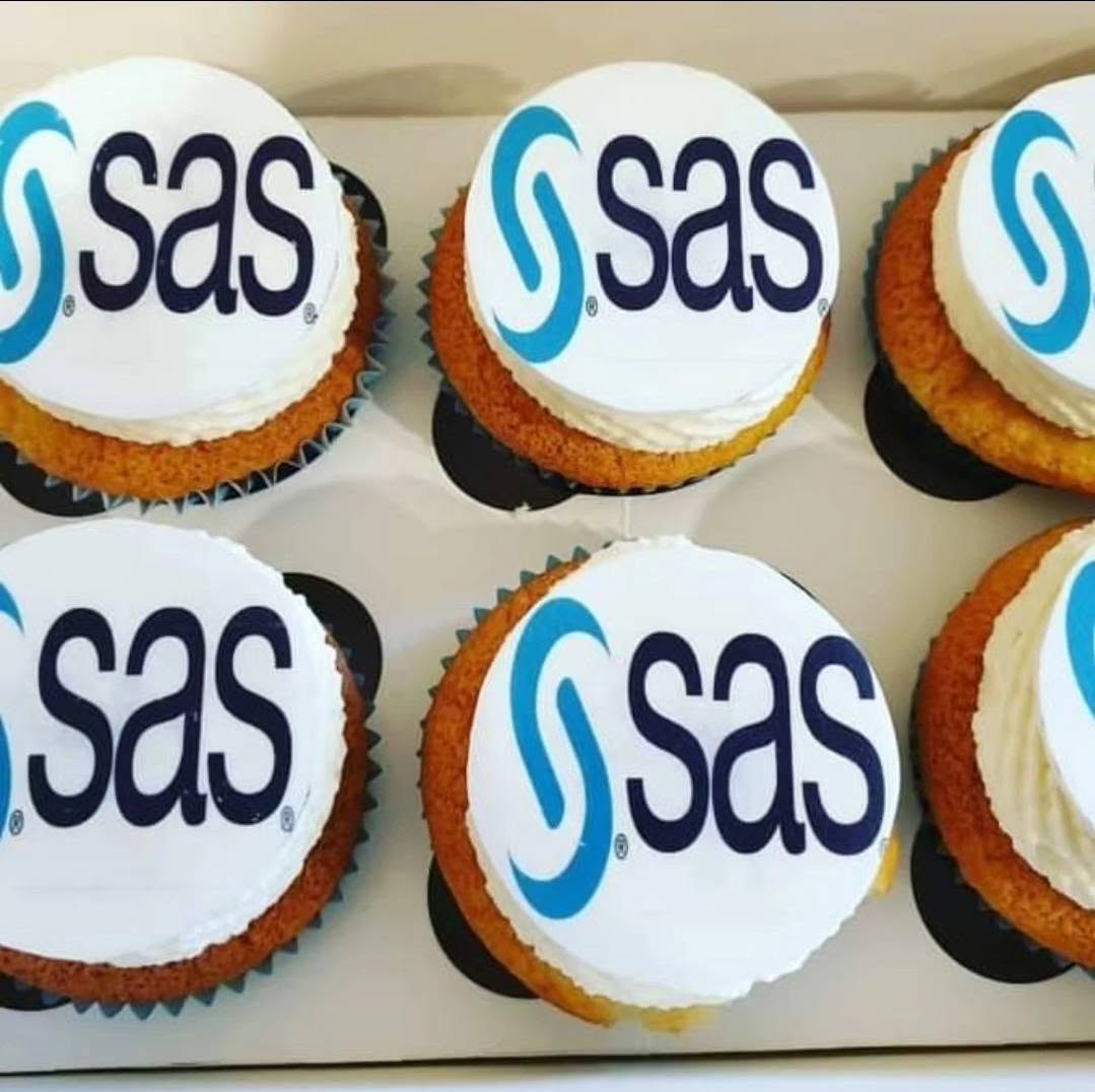 Corporate event cupcakes by Hayley's Cupcakes