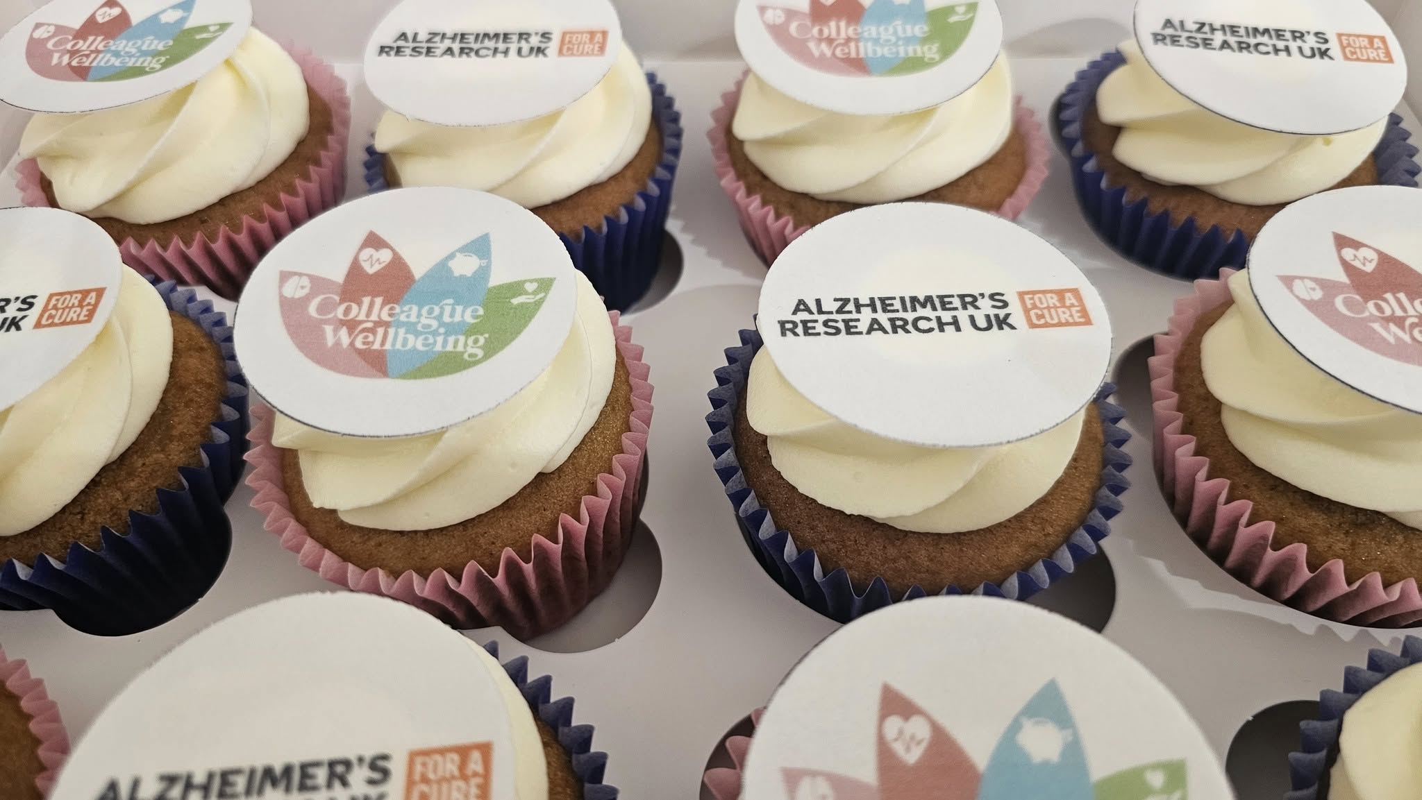 Corporate thank you cupcakes by Hayley's Cupcakes
