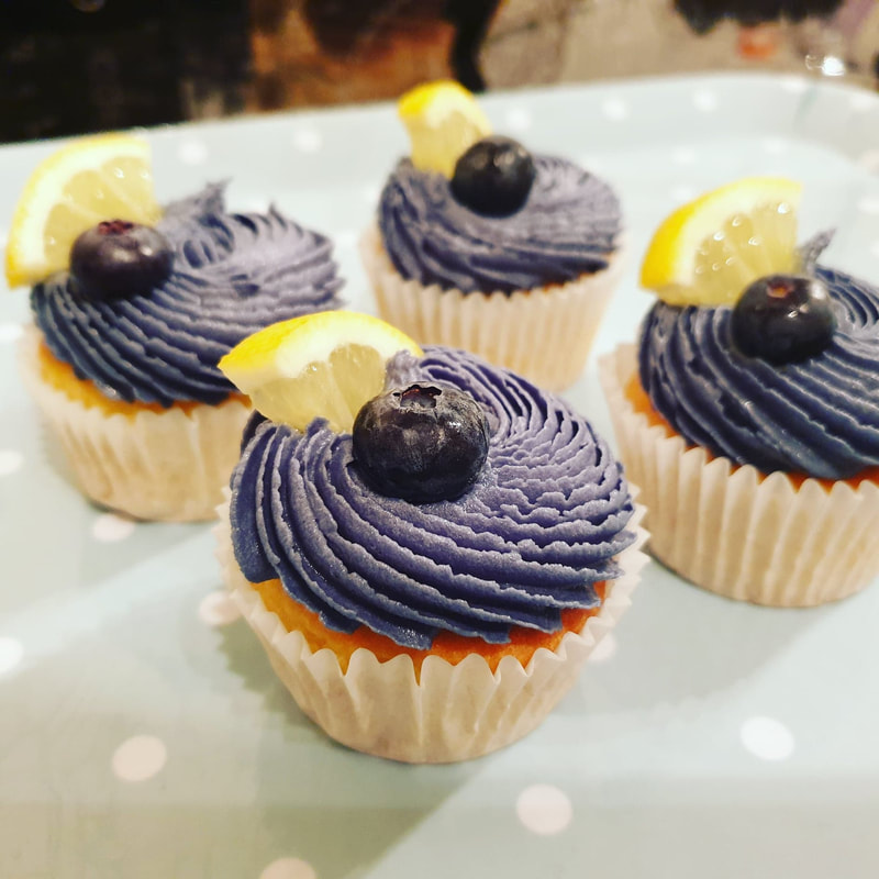 Hayley's Cupcakes in Henley on Thames Lemon & Blueberry